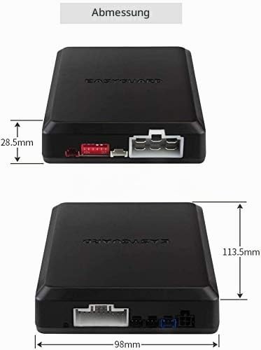 EasyGuard Smart RFID PKE Auto Alarm System Passive Keyless Entry Auto Engine Start Push Button Start
