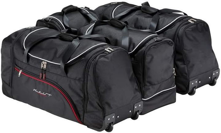 KJUST Dedizierte Kofferraumtaschen 4 STK kompatibel mit Skoda KAROQ I 2017+