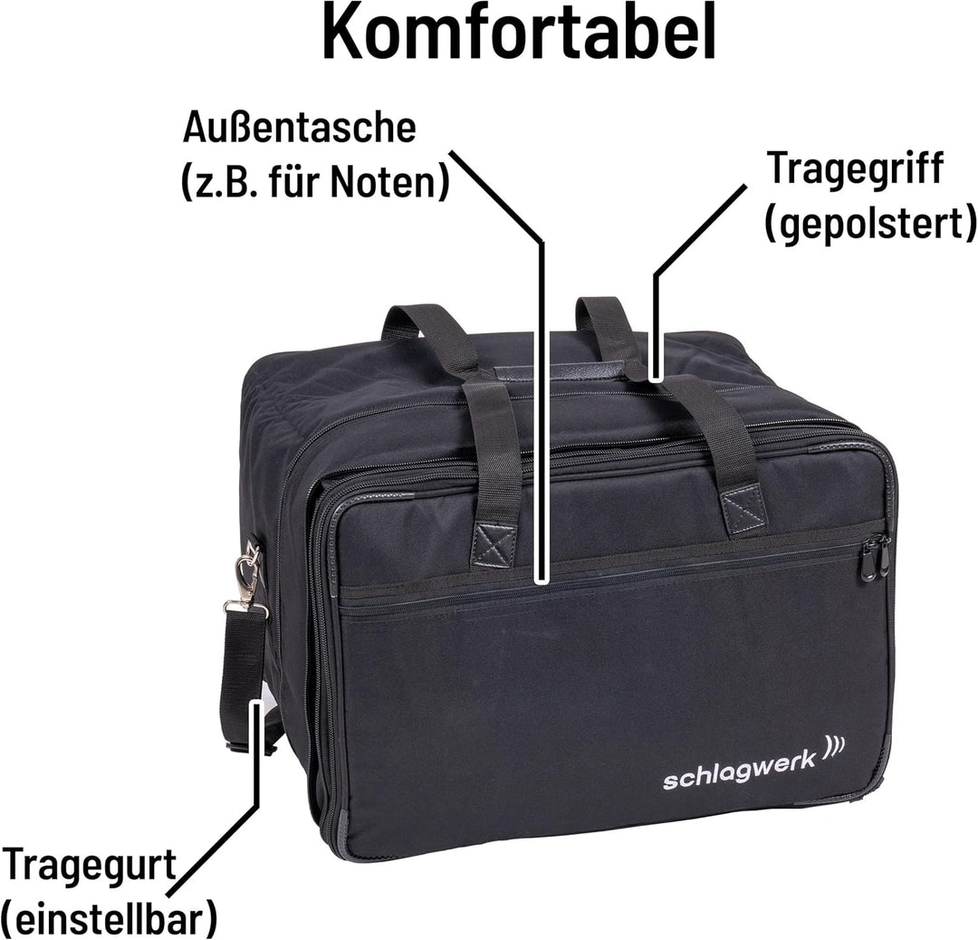 Schlagwerk TA3 Cajon Tasche Mehrfarbig, Mehrfarbig