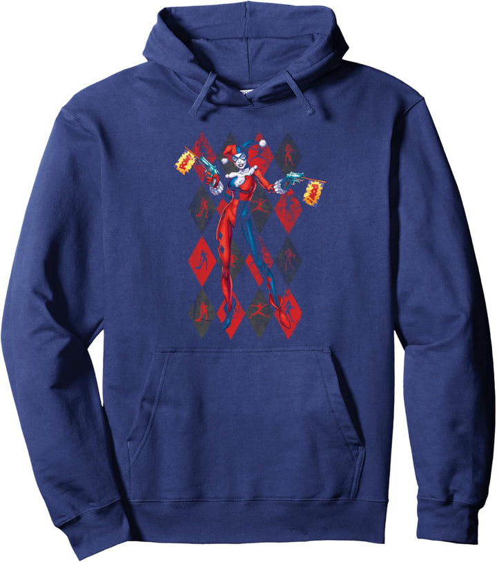 Harley Quinn Pow Pow Pullover Hoodie