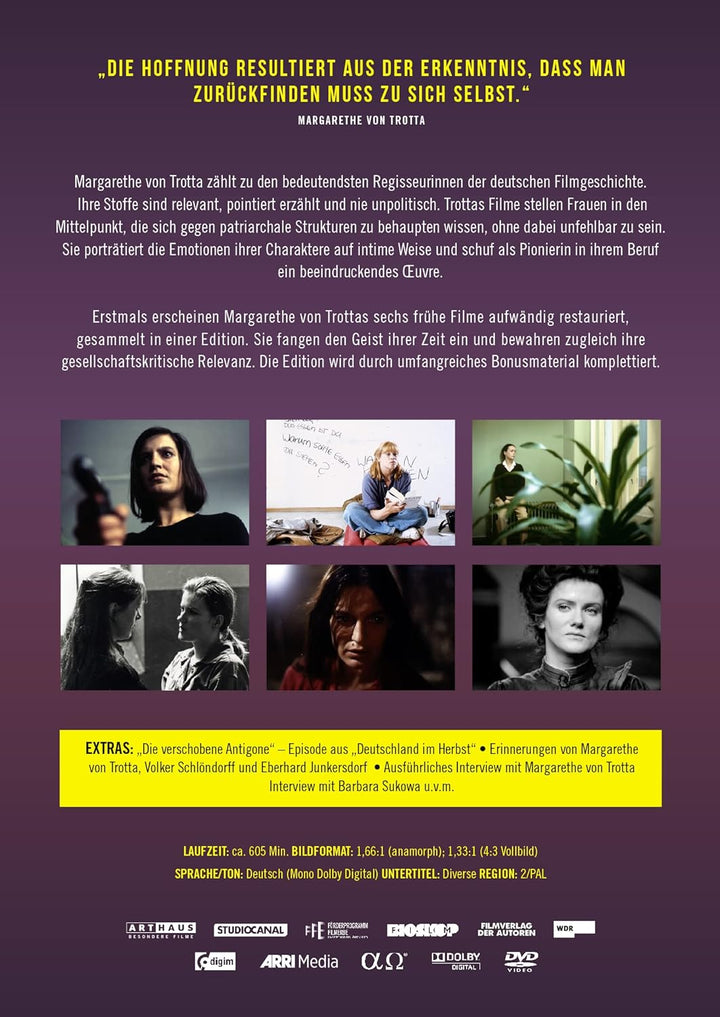 Margarethe von Trotta - Die frühen Filme [6 DVDs], DVD