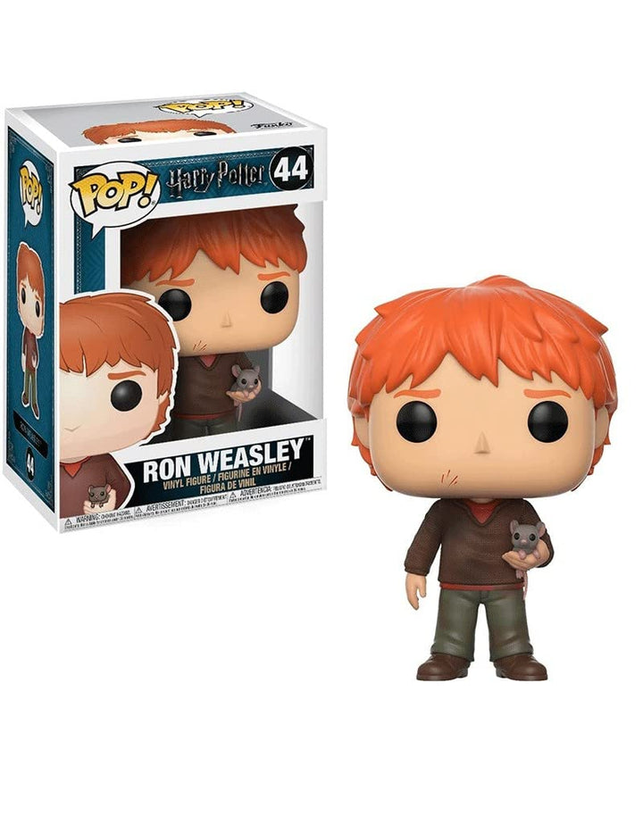 Funko Harry Potter: Ron with Scabbers, 14938, Brown, One Size