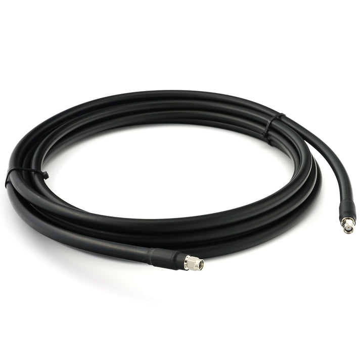 RANGEFUL 10m RP-SMA Stecker auf RP-SMA Stecker Koaxialkabel – 10 Meter 8D-FB Ultra-Verlustarmes Ø11.