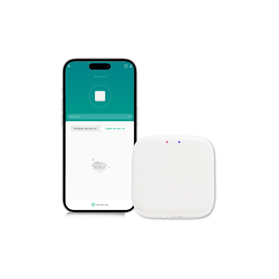 ECOBAY Dual Mode Gateway: Bluetooth und Zigbee, für Smartes Heizkörperthermostate