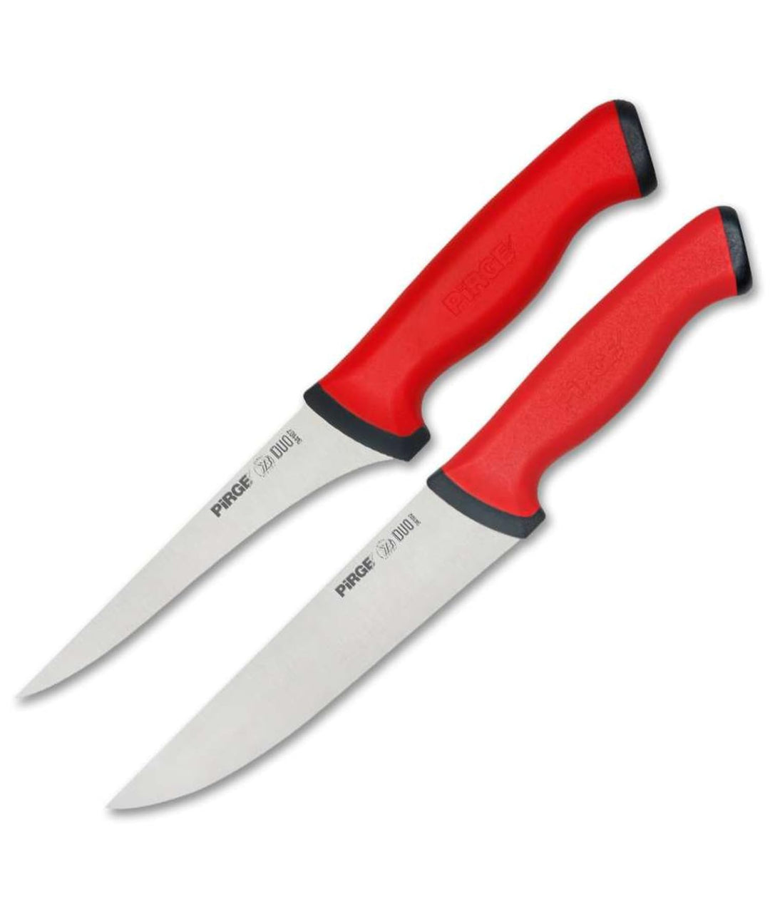 Pirge Duo Ausbeinmesser und Metzgermesser Set 2 TLG - 12,5 cm & 16,5 cm Set - Profi Messer Set - Sch