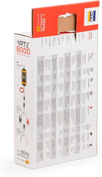 GYS GYSLadegerät Batterieladegeräte für Fahrzeuge mit 12V Batterien Artic 8000