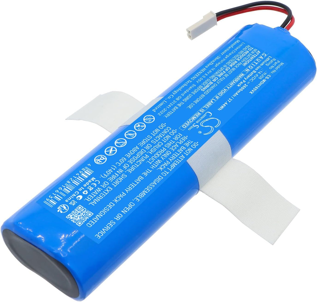 14.4V 2600mAh Ersatz akku kompatibel mit Medion MD13202, MD18500, MD18501, MD18600, MD19510, MD19511