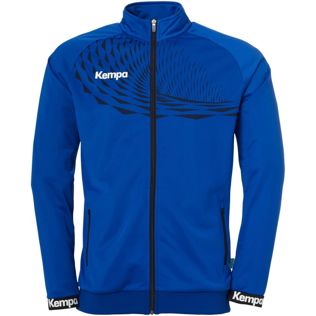 Kempa Wave 26 Poly Jacket Herren Jungen Sport Fussball Trainingsjacke Sweatshirt Jacke Sweatjacke -