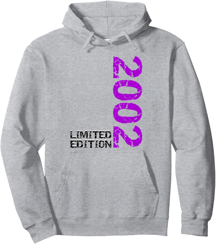 21. Geburtstag Frauen Männer 21 Jahre Limited Edition 2002 Pullover Hoodie