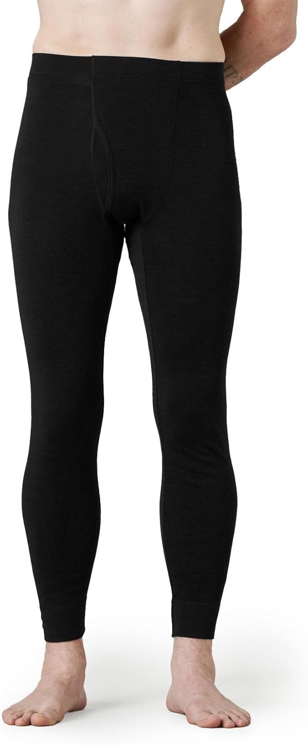 LAPASA Herren 100% Merinowolle Unterhosen, Premium Merino Wolle Unterhosen Thermounterwäsche Warm M3