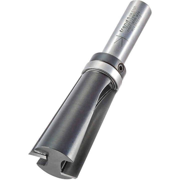 Trend Trade Kugelgelagerter Schrägfräser für Türen, 12 mm Schaft, 24.3 mm Schnittdurchmesser, 50 mm