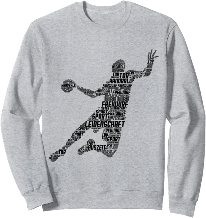 Handball Handballer Kinder Jungen Männer Sweatshirt