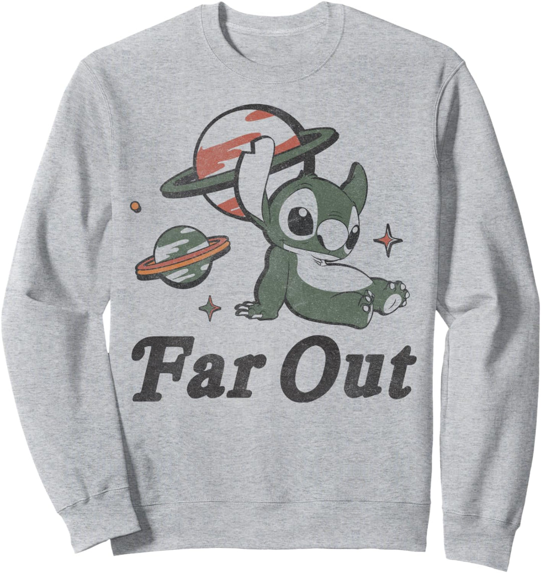 Disney Lilo & Stitch Far Out Space Stitch Sweatshirt