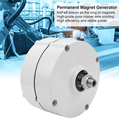 Dreiphasengenerator 400W, Seltenerd-NdFeB-Permanentmagnet-Elektromotorgenerator DIY-Wechselstromgene