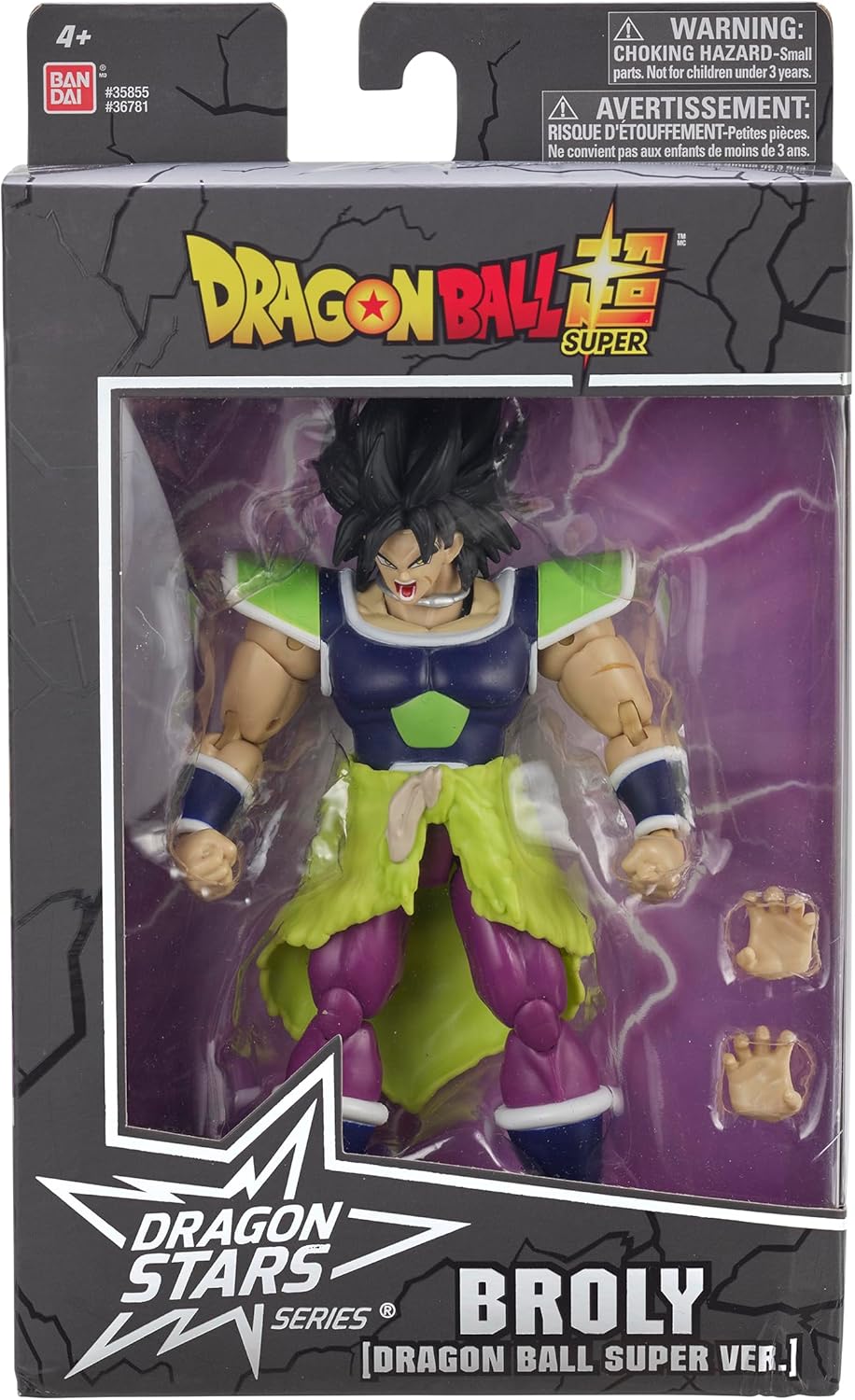 BANDAI – Dragon Ball Super – Dragon Stars Figur – Broly - 36781, Broly