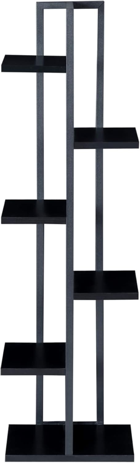 [en.casa] Blumenständer Tohmajärvi 6 Ebenen Blumenregal 120 x 34 x 21 cm Pflanzenständer Indoor Pfla
