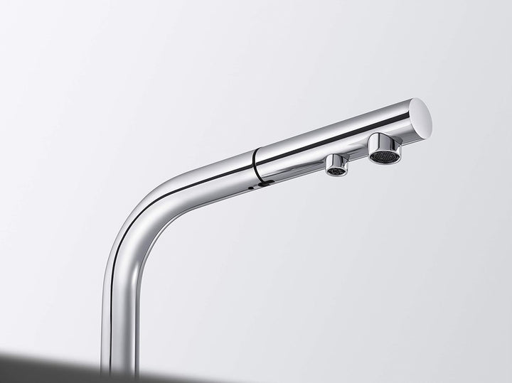 Blanco Fontas S II - Küchenarmatur mit ausziehbarer Brause und Filterfunktion, Anthrazit 525200
