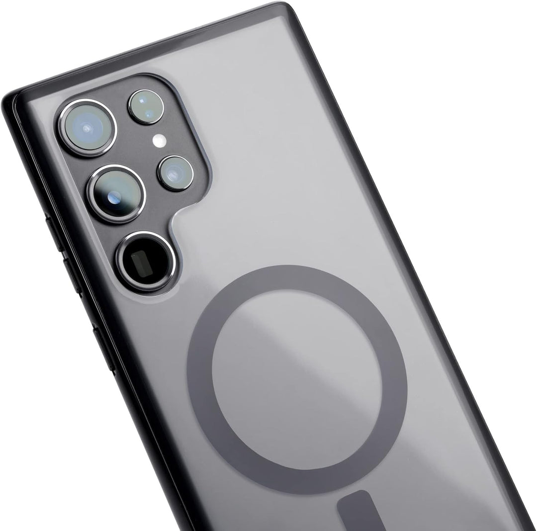 Mous - Durchsichtig Hülle für Samsung Galaxy S23 Ultra - Clarity 2.0 - Handyhülle S23 Ultra MagSafe-