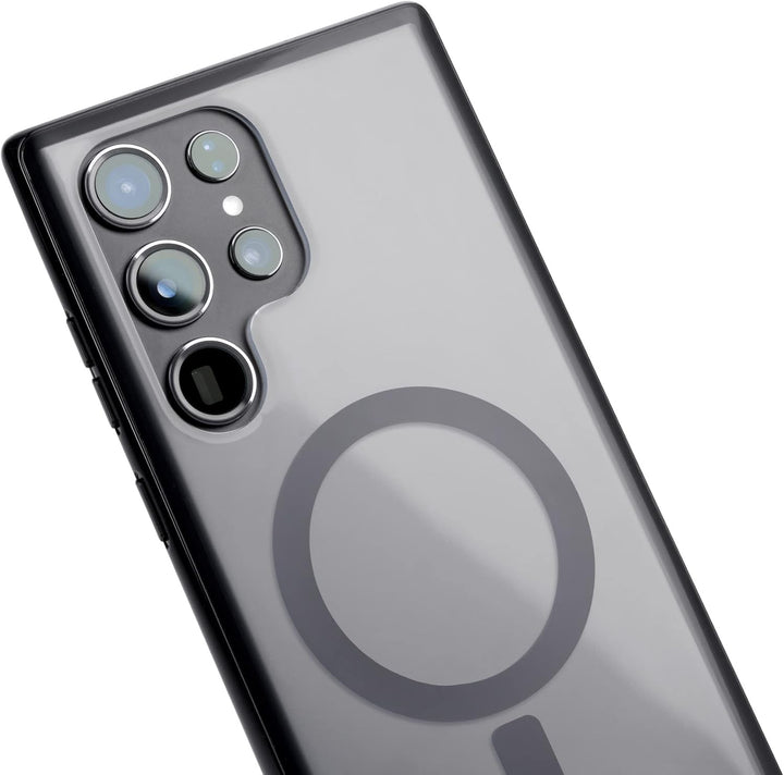 Mous - Durchsichtig Hülle für Samsung Galaxy S23 Ultra - Clarity 2.0 - Handyhülle S23 Ultra MagSafe-