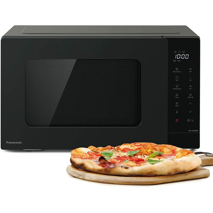 Panasonic NN-K36NBMEPG, Mikrowelle, Grill, 24 Liter, Leistung 900 W, 8 automatische Programme, Kombi