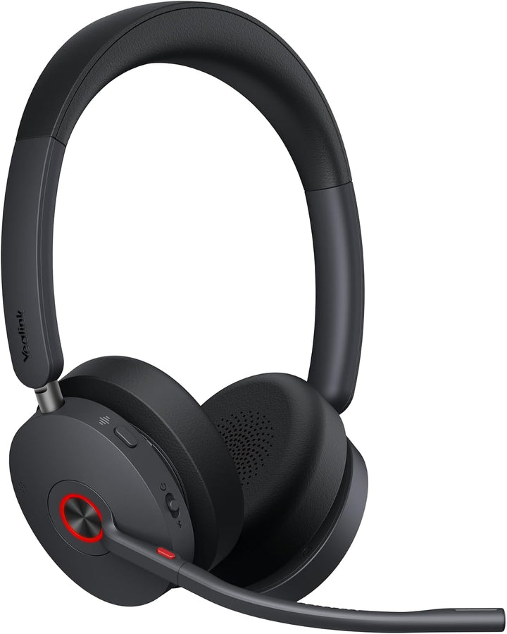Yealink WH68 DECT & Bluetooth kabelloses Dual Headset | Unified Communication| mit Workstation WH68