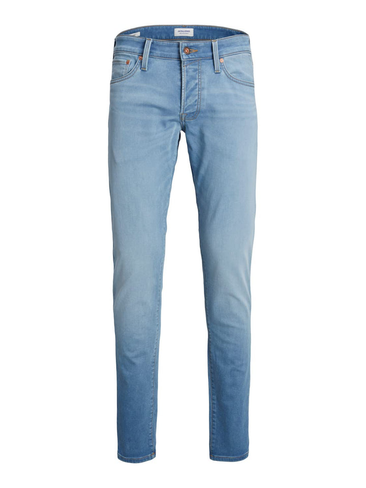 JACK &amp; JONES Male Slim Fit Jeans JJIGLENN JJICON GE 625 I.K Slim Fit Jeans 28W / 30L Blue Denim, 28W
