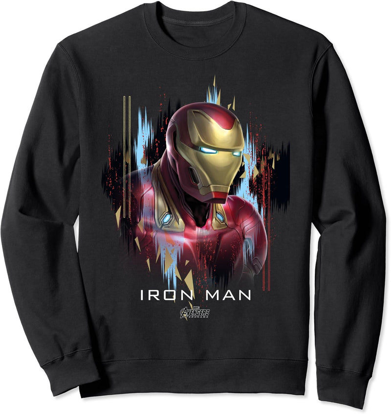 Marvel Avengers Endgame Iron Man Splatter Sweatshirt