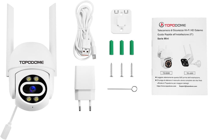 V10A 1080P WLAN Pan Tilt Überwachungskamera Aussen