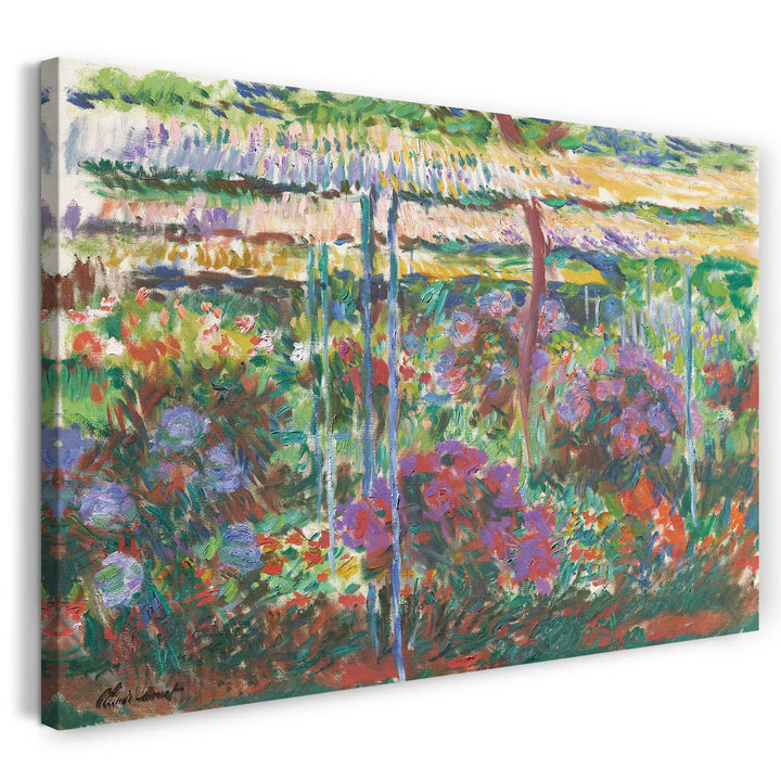 Printed Paintings Leinwand (80x60cm): Claude Monet - Pfingstrosen 80x60 cm, 80x60 cm