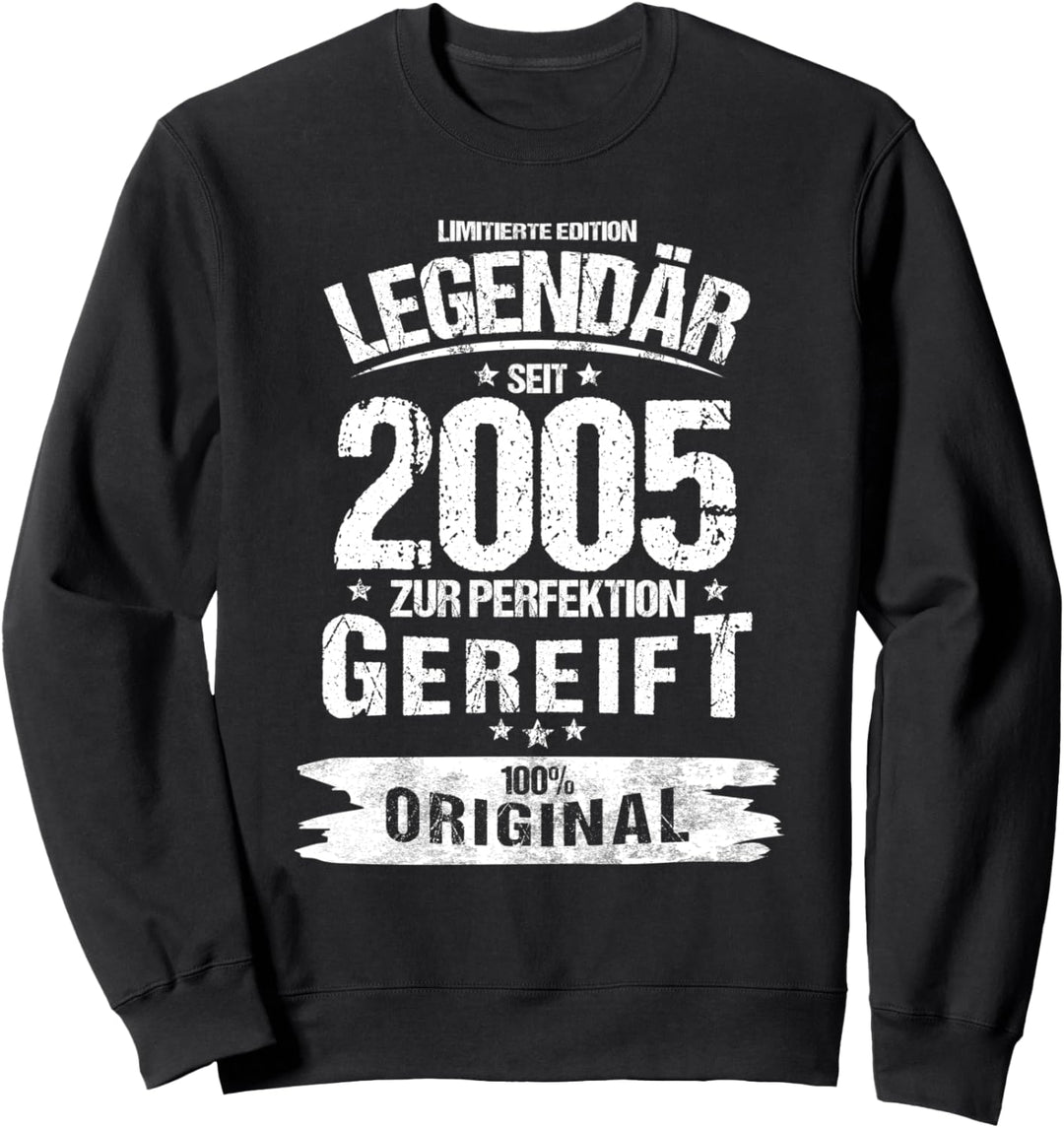 2005 Limitierte Edition Zur Perfektion Gereift 18 Geburtstag Sweatshirt