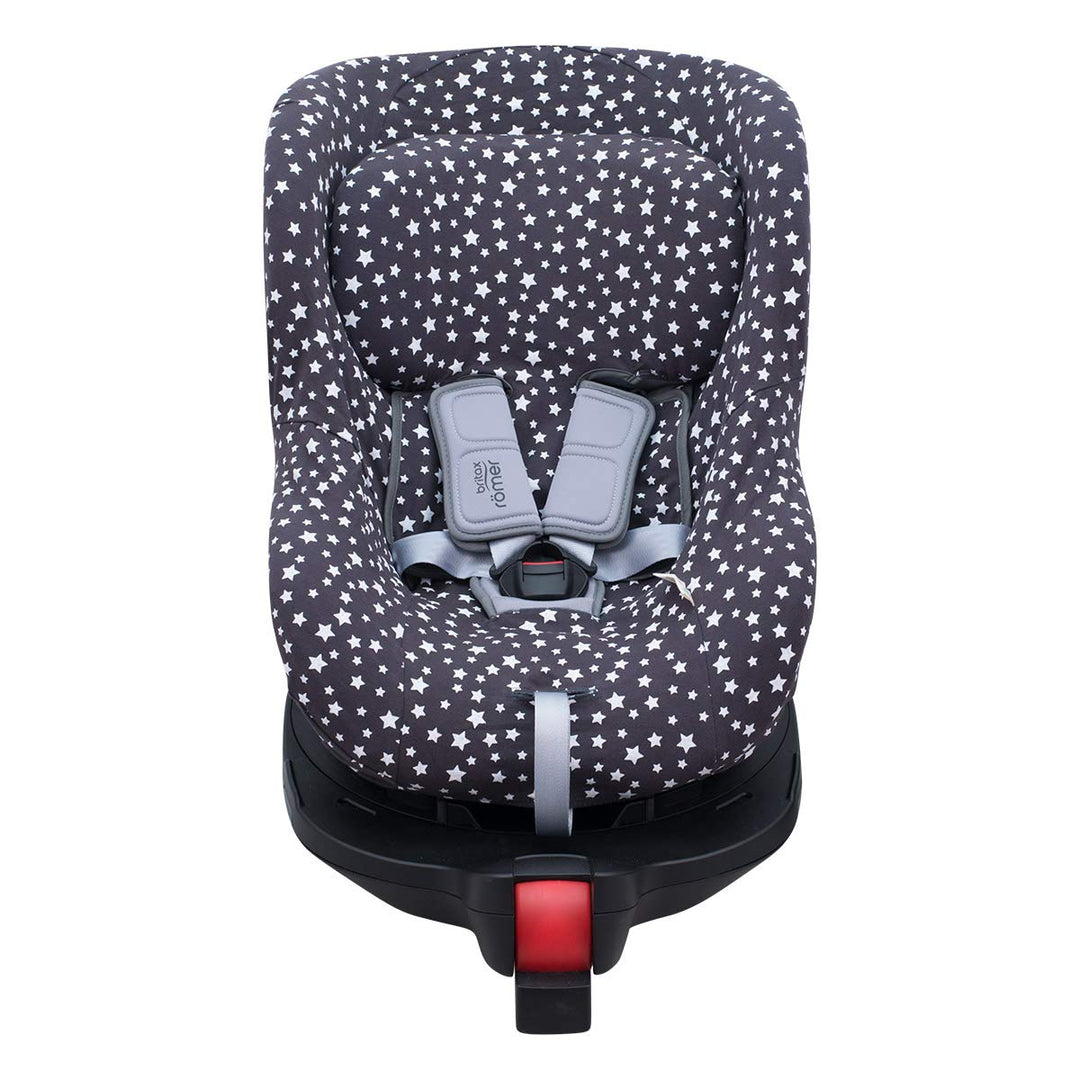 JYOKO Kids Bezug kompatibel mit Romer Dualfix, Swingfix (Winter SkyDUALFIX ISIZE - SWINGFIX ISIZE) D