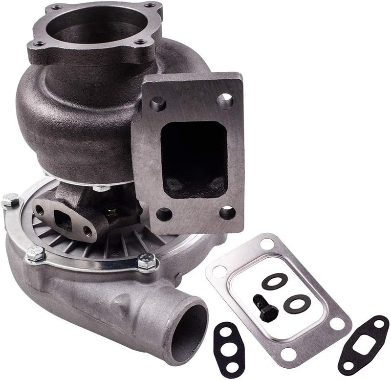 maXpeedingrods Universeller Turbolader Abgasturbolader GT3037 T3 AR 0.60 GT30 GT3076 Universal