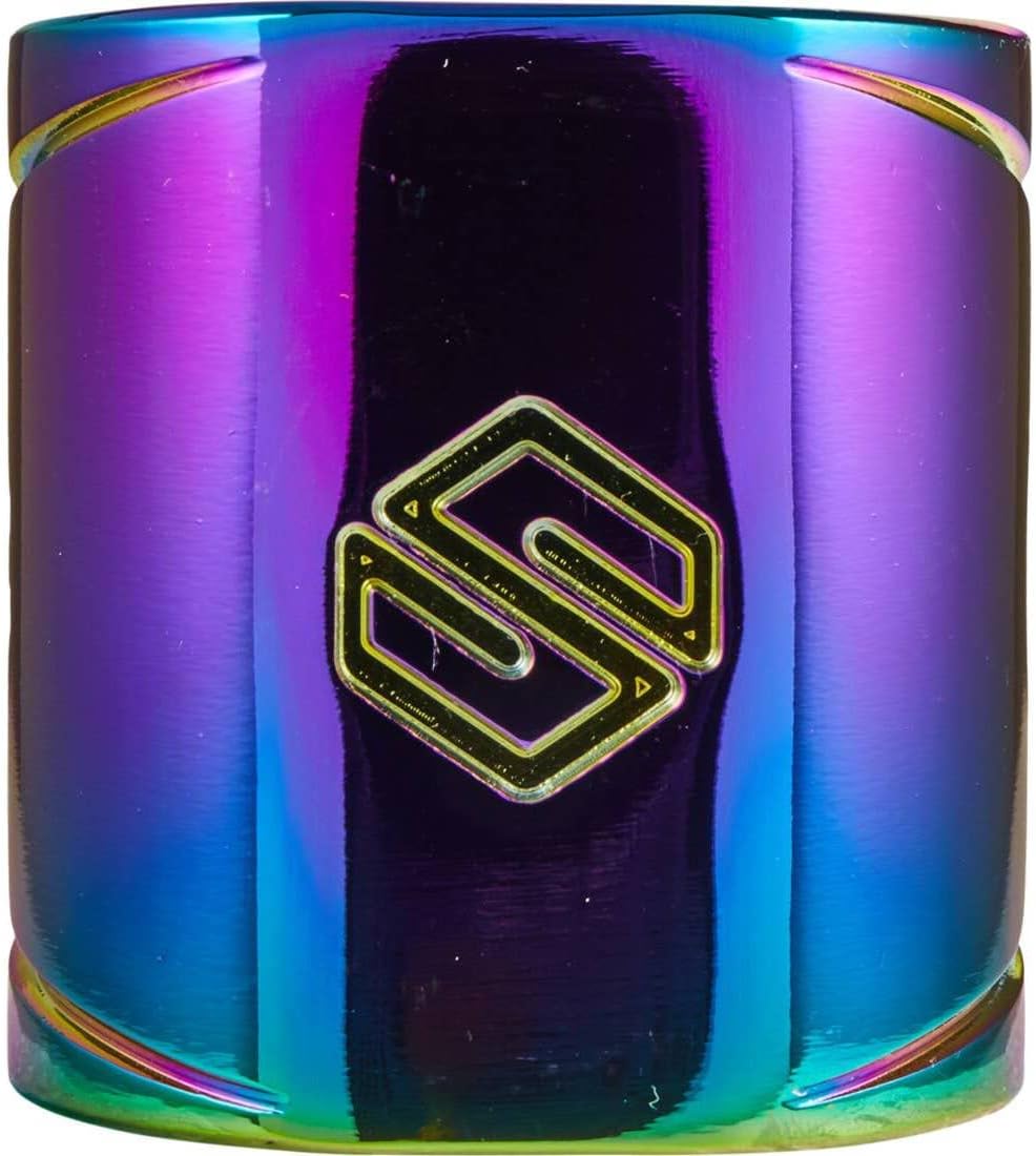 Striker Essence Double V2 Stunt Scooter Klemme Clamp Rainbow Neochrome