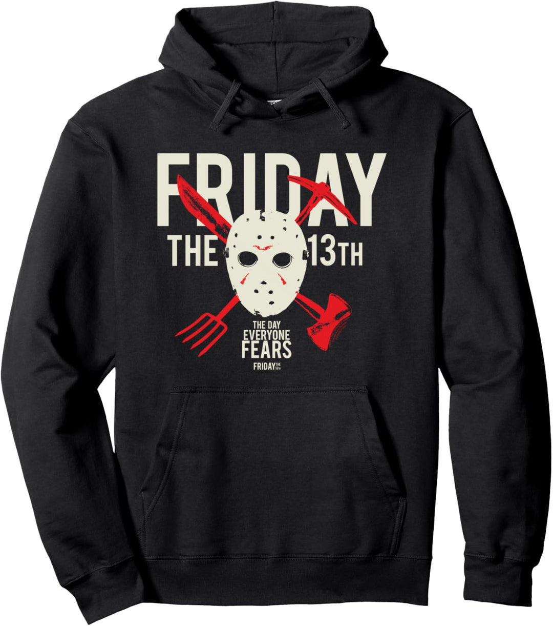 Friday The 13th Day Of Fear Pullover Hoodie