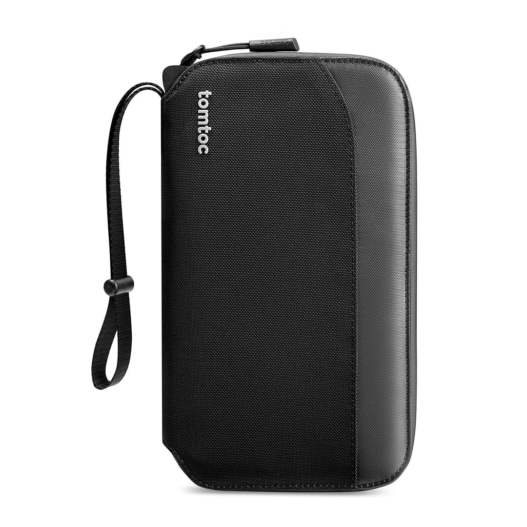 tomtoc Reisepass Tasche für 4-6 Reisepässe, Reisepasshülle Organizer Tasche Etui mit SIM-Kartenhalte