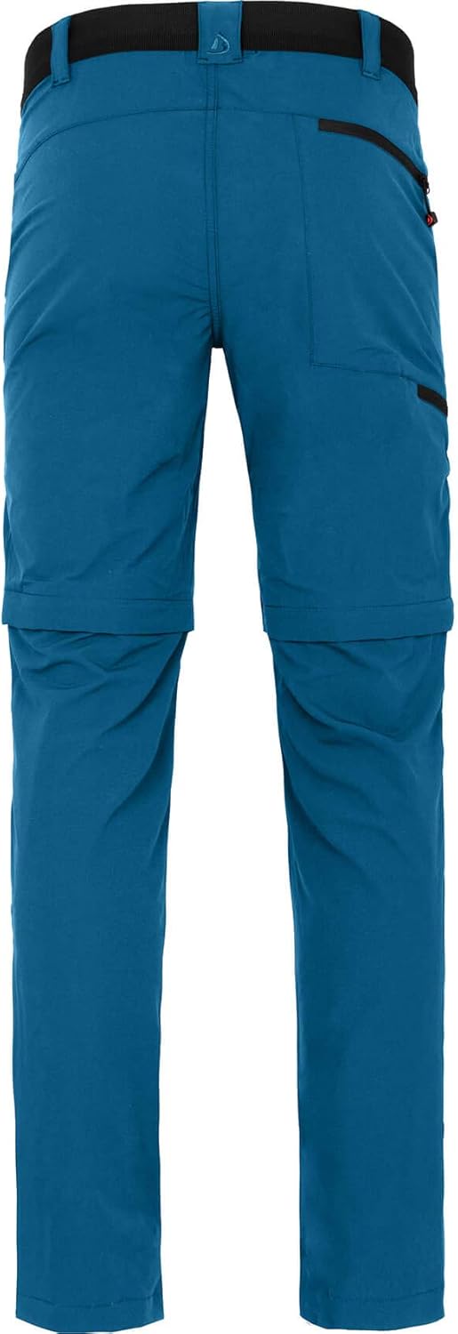 Bergson ARRESÖ Comfort (slim) | Herren Zipp-off Hose - Schmaler Schnitt - Bermuda Zipp off - leicht