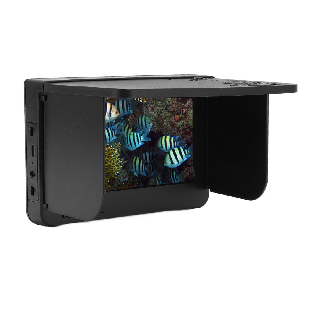 5-Zoll-Display für Unterwasser-Angelkameras, IPS-Bildschirm mit 1500 Cd Helligkeit, Fischfinder-Bild