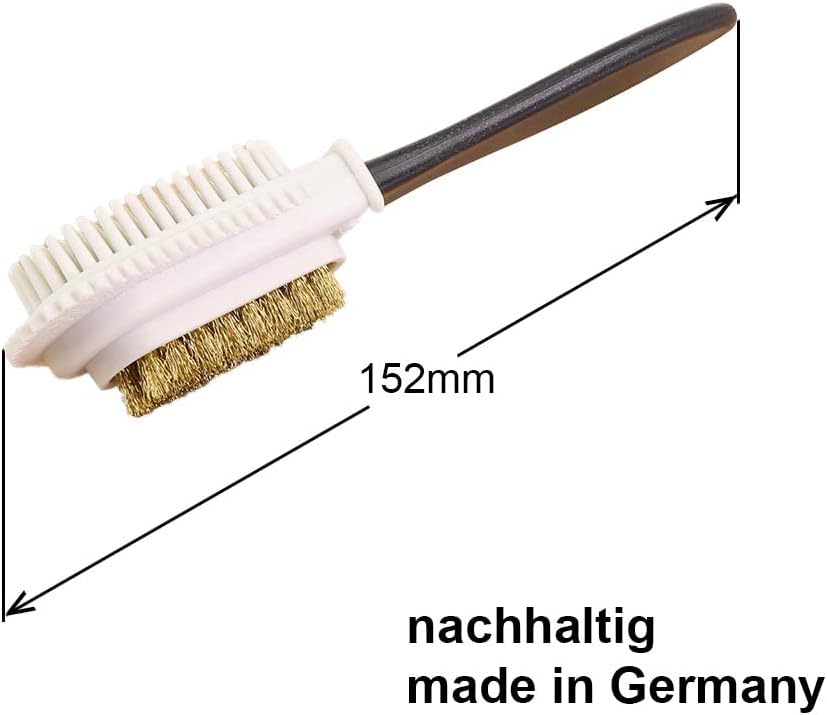 Wildleder Pflegeset 7tlg - für Bekleidung Schuhe Taschen - Nubuk Messingbürste - Veloursleder Kreppb