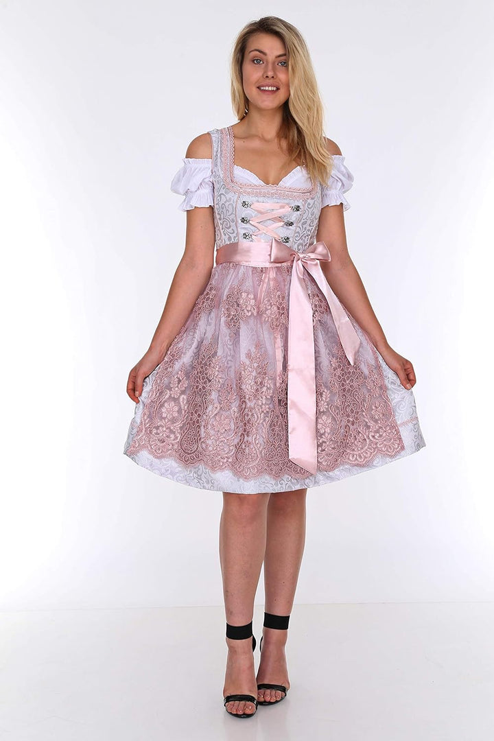 Lifos 0220 Dirndl Germandress 3Tlg. Oktoberfest Gr.34 bis 52 !ORIGINAL, 34