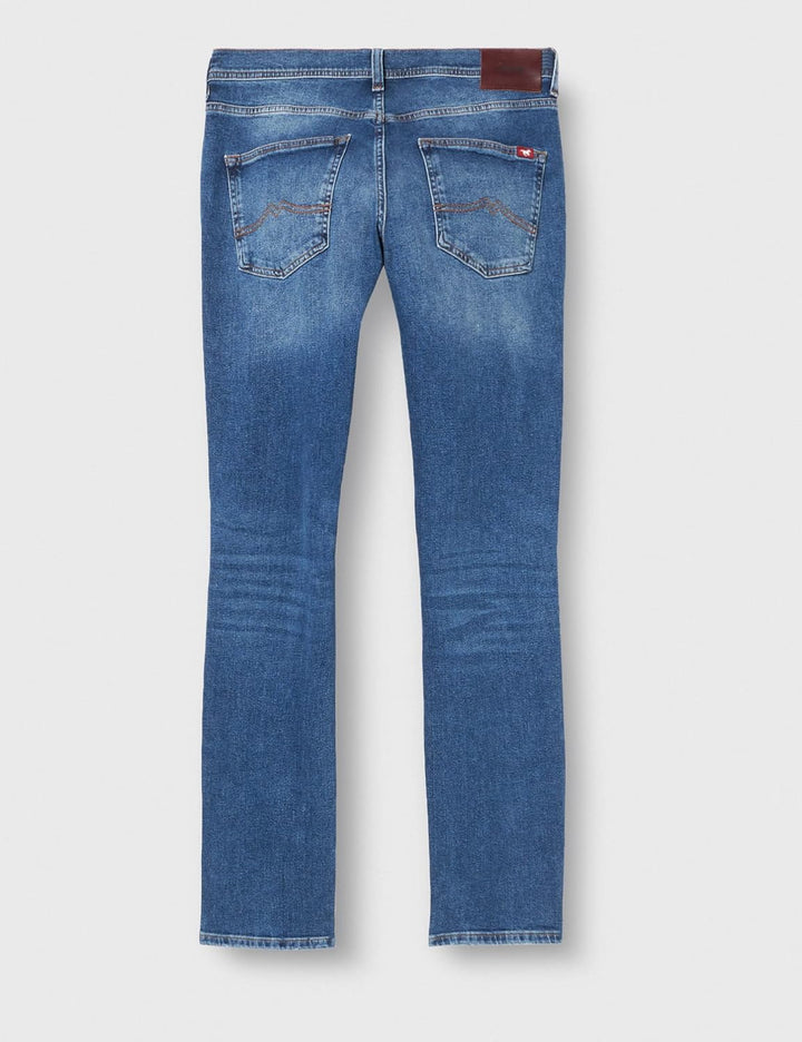 Mustang Herren Vegas Jeans 29W / 32L Mittelblau 683, 29W / 32L Mittelblau 683