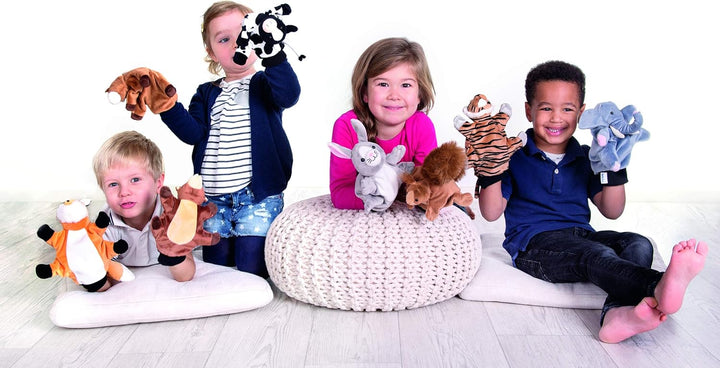 Beleduc Arts & Crafts Arts & Crafts 40130 - Handpuppe Eichhörnchen, Bewährt im Kindergarten, Mehrfar