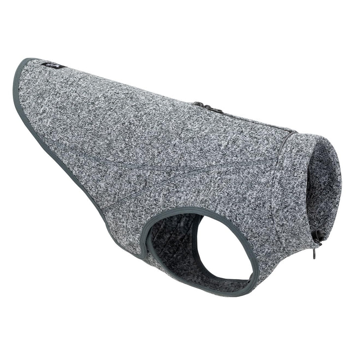 Kurgo Core Hunde-Pullover, Leichtes Fleece, Mit 2-Wege-Reissverschluss, Mit Hundegeschirr kompatibel