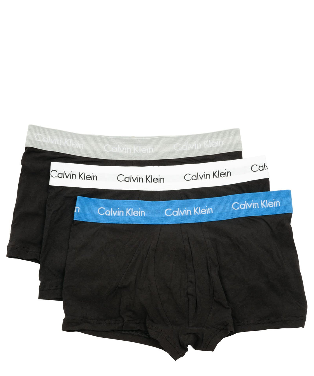 Calvin Klein Herren Boxershorts (3er Pack) XS Schwarz (B-grey Heather, Wht, Palace Blue Wb), XS Schw