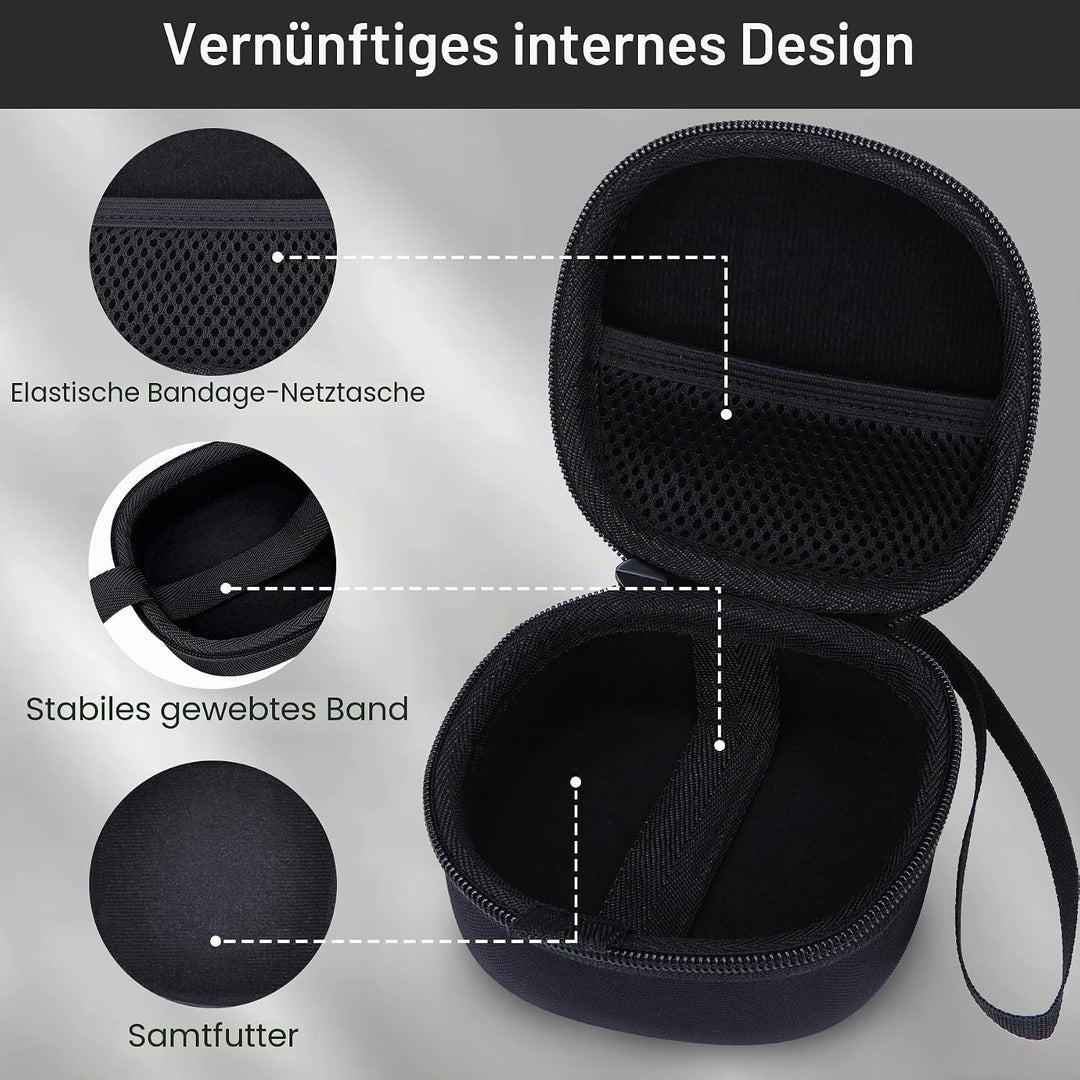 Hart Schutz Hülle Etui Tasche für Bose SoundLink Micro Kleiner Tragbarer Lautsprecher (Schwarz), Sch