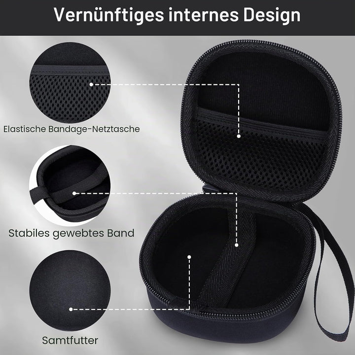 Hart Schutz Hülle Etui Tasche für Bose SoundLink Micro Kleiner Tragbarer Lautsprecher (Schwarz), Sch