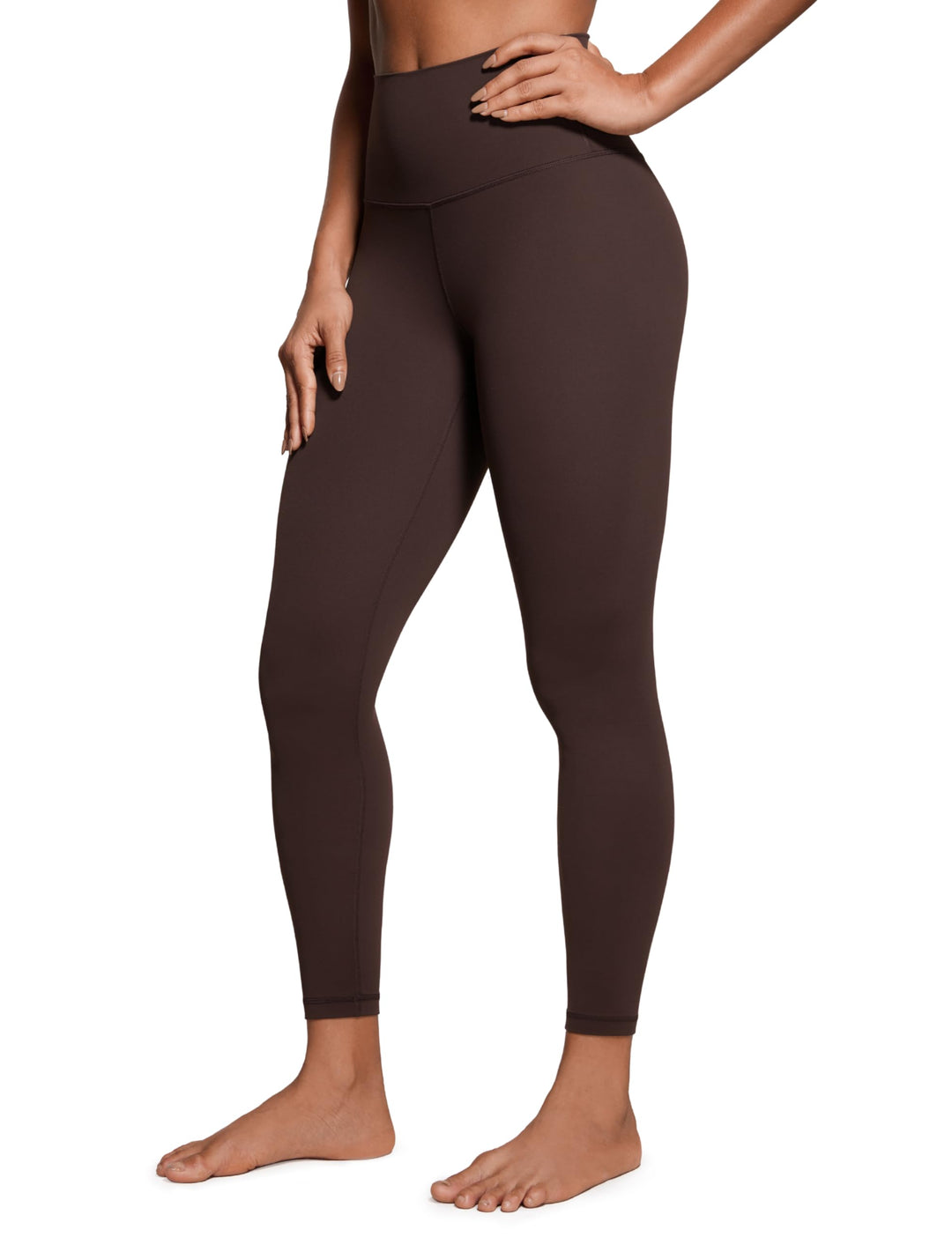 CRZ YOGA Butterluxe Damen Sport Leggings - 64cm High Waist Blickdicht Yoga Leggins Sporthose Workout