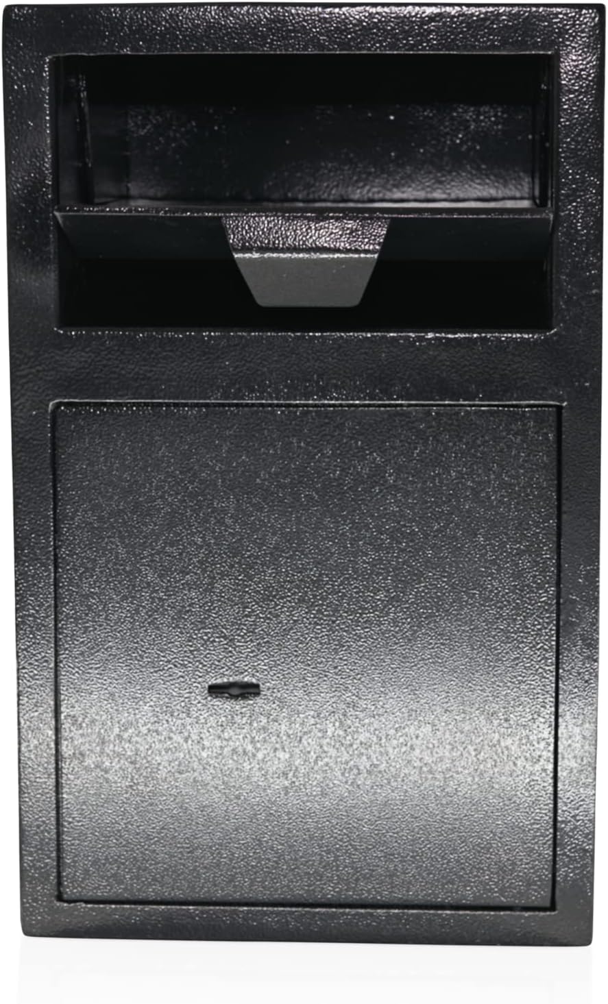 Einwurftresor mit Einwurfklappe | Schlüsseltresor | Tresor mit 4 x Schlüsseln | Briefkastensafe