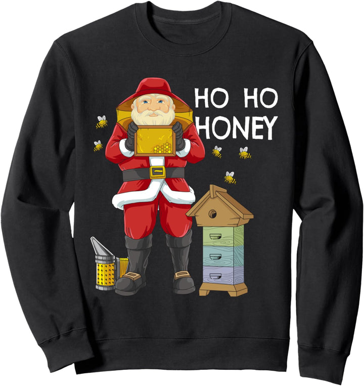 Imker Weihnachtsmann Honig Imkerei Weihnachten Geschenk Sweatshirt