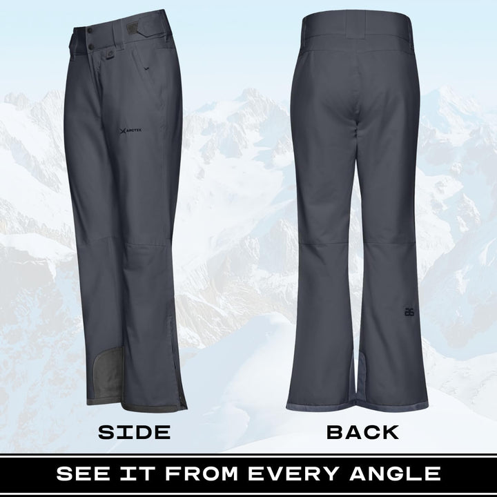 Arctix Isolierte Schneehose für Damen XS Stahl, XS Stahl