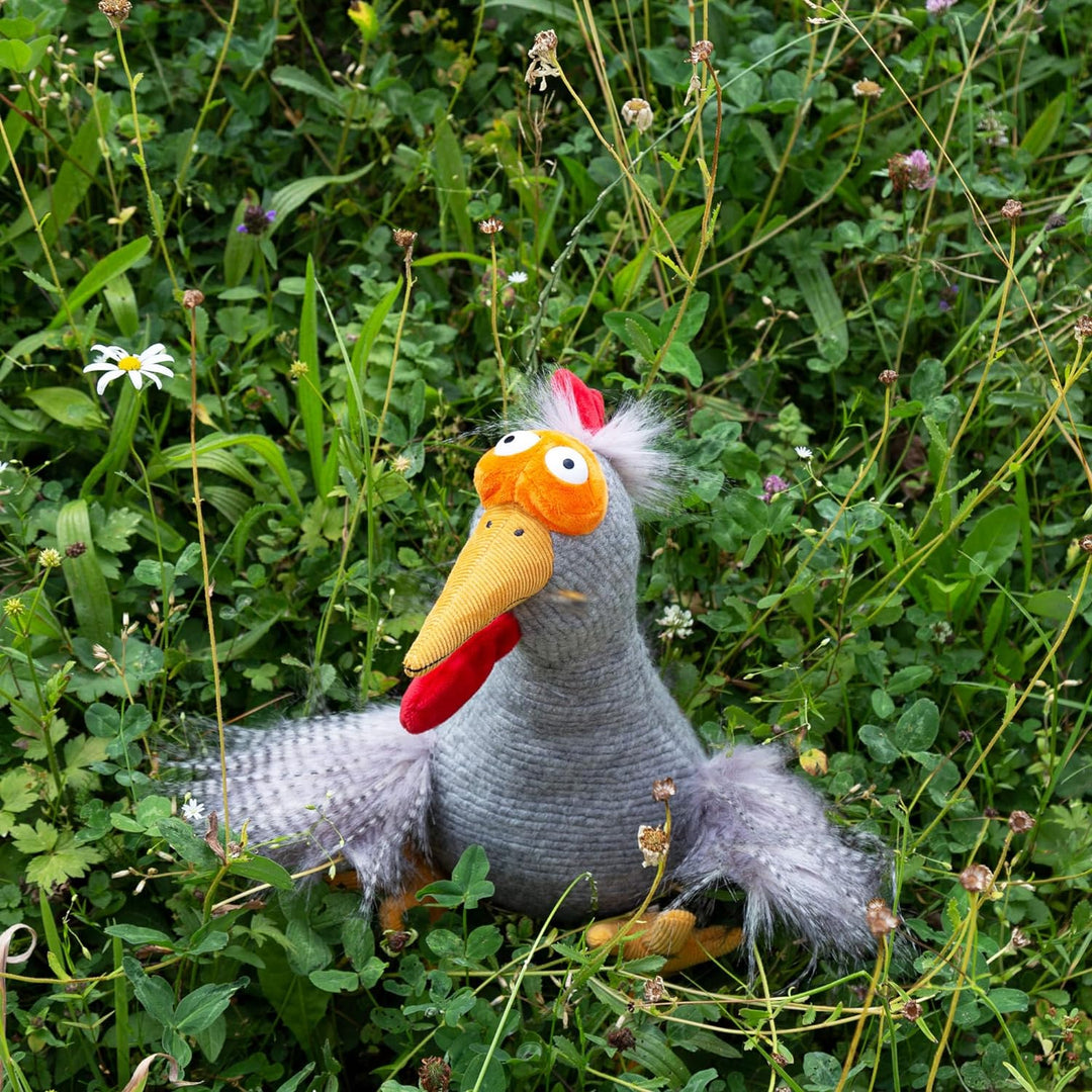 Sigikid 42984 Chilling Chicken Kuscheltier Plüschtier Kikeriki, Chilling Chicken